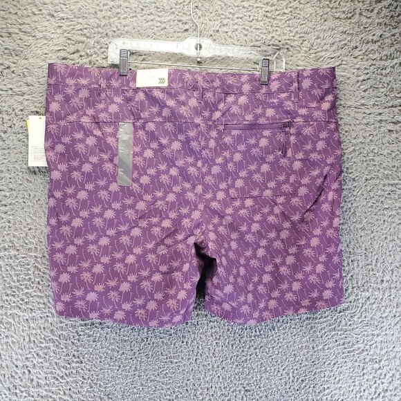 All In Motion Shorts Mens XXL Purple Resort Style Recycled Polyester Blend *NWT* - Picture 10 of 12